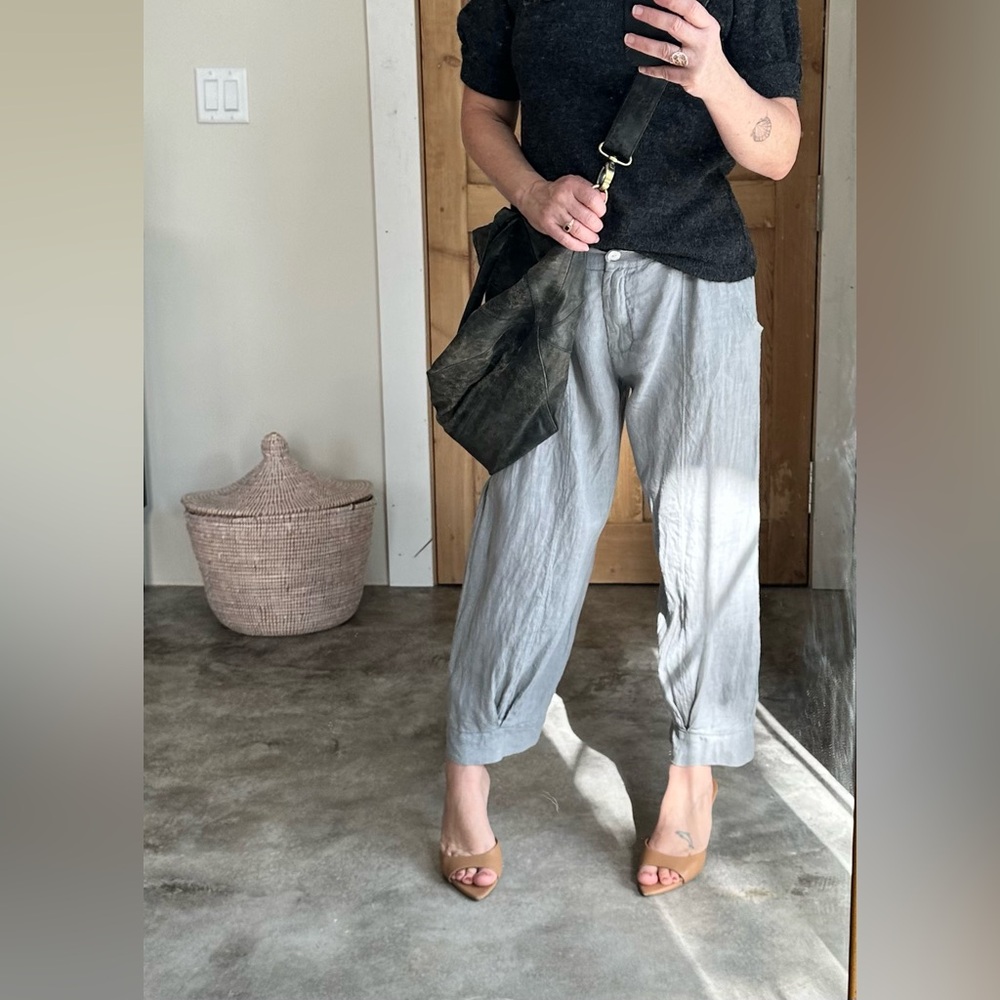 LUCA VANUCCI linen pants